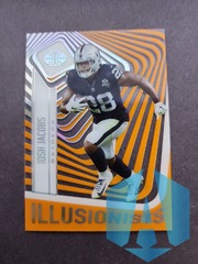 2021 Panini Illusionists Orange Josh Jacobs #ILL-4 Acetate